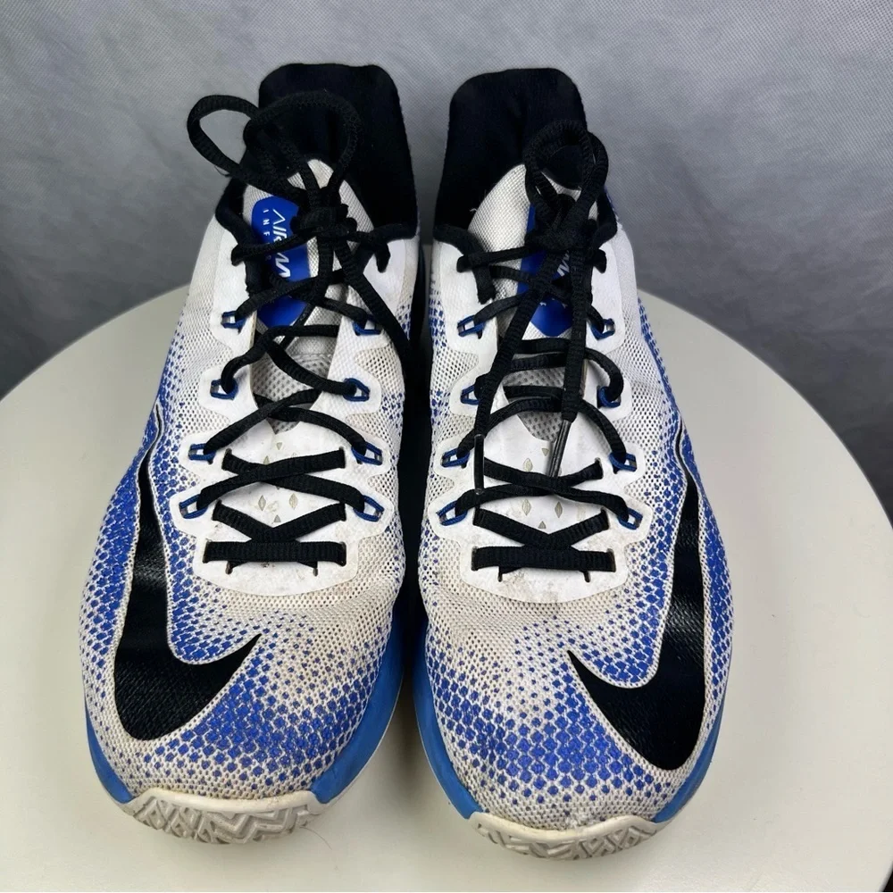Nike | Shoes | Nike Air Max Infuriate Low Whiteblackvarsity Royal Size ...